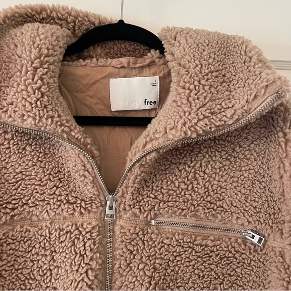 Aritzia Wilfred Free Teddy Jacket - Picture 2 of 6